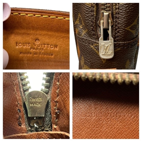 Authentic Louis Vuitton Monogram Danube MM Large Crossbody Bag & Dust Bag - Picture 2 of 15